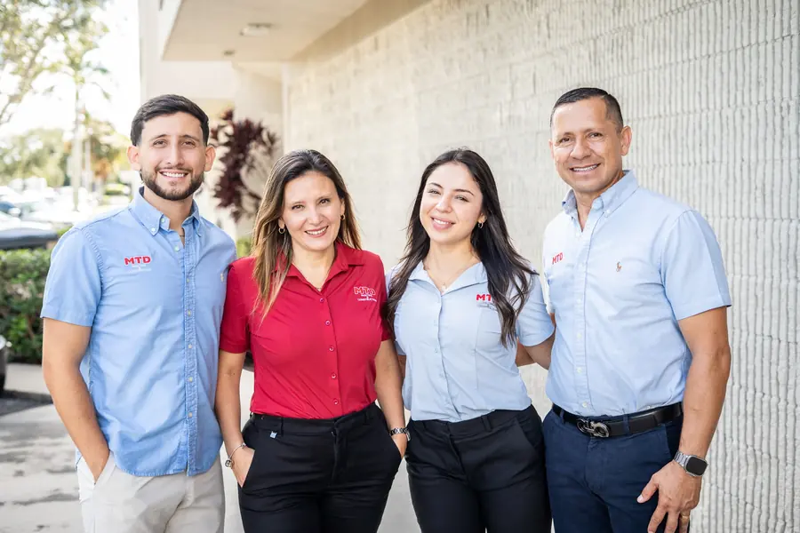 The Bello family, founders of MTD Painting & Construction