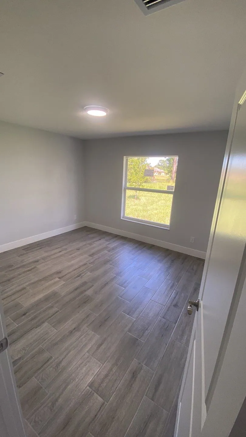 Bedroom in an MTD Homes build